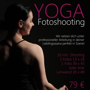 Yoga Fotoshooting
